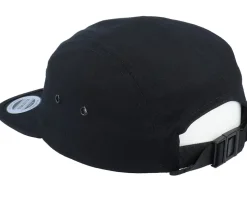 Tiny Red Rose Black 5-Panel - Iconic