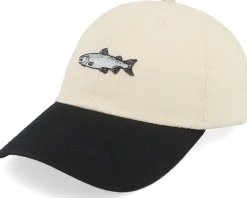 Tiny Salmon Stone Washed Stone/Black Dad Cap - Skillfish