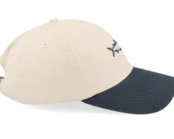 Tiny Tarpon Stone Washed Stone/Navy Dad Cap - Skillfish