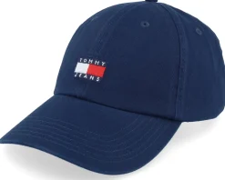 Tjm Elongated Flag Cap Beige Dad Cap - Tommy Hilfiger