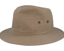 Tller Delave Organic Cotton Dark Khaki Traveller - Stetson