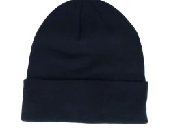 Tonal Eagle Beanie Dark Navy Cuff - Lyle & Scott