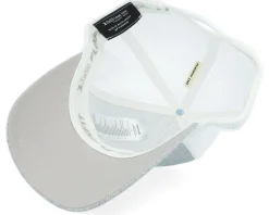 2-Tone Melange Silver/White 110 Trucker - Flexfit