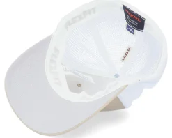2-Tone Mesh Khaki/White Trucker Flexfit - Flexfit
