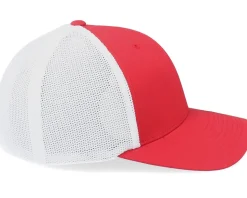 2-Tone Mesh Red/White Trucker Flexfit - Flexfit