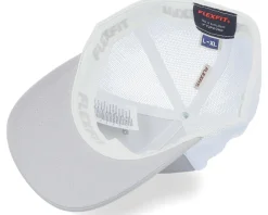 2-Tone Mesh Silver/White Trucker Flexfit - Flexfit