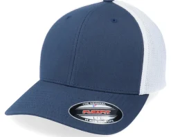 2-Tone Navy/White Trucker Flexfit - Flexfit