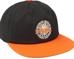 Torch Mmxxii Black/Orange Snapback - HUF