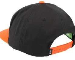 Torch Mmxxii Black/Orange Snapback - HUF