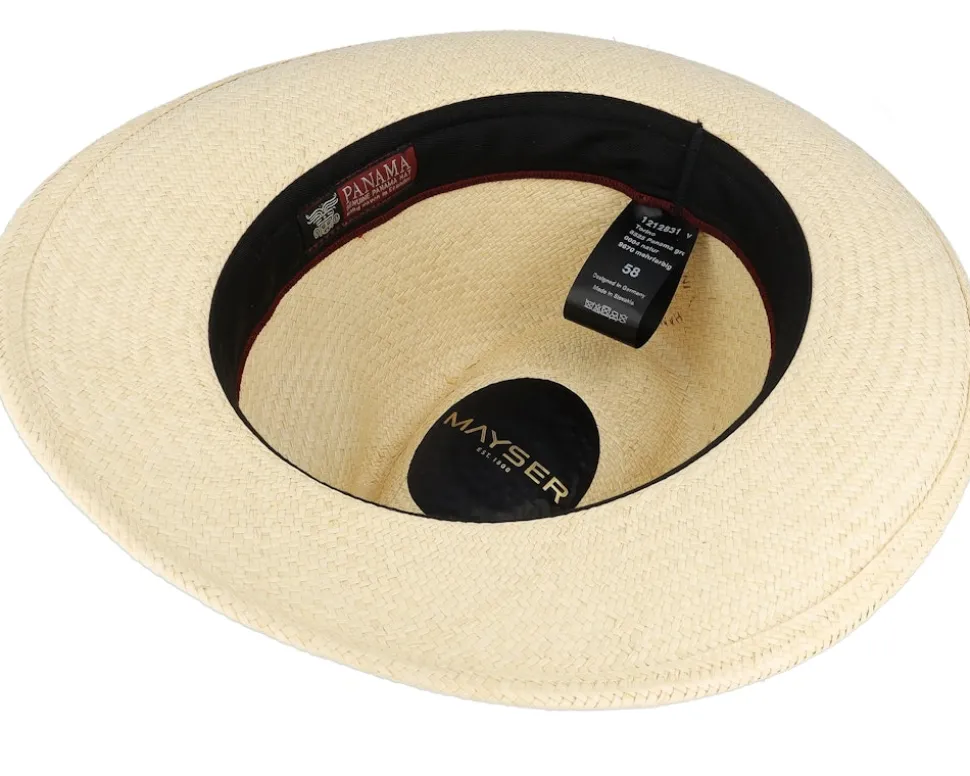 Torino Panama Rude Natur Straw Hat - Mayser