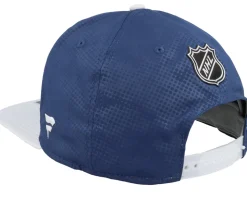 Toronto Maple Leafs Authentic Pro Game&Train Cobalt/White Snapback - Fanatics