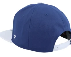 Toronto Maple Leafs Iconic Color Blocked Cobalt/White Snapback - Fanatics