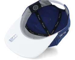 Toronto Maple Leafs Iconic Color Blocked Cobalt/White Snapback - Fanatics