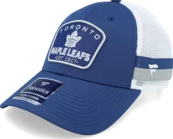 Toronto Maple Leafs Structured Blue/White Trucker - Fanatics