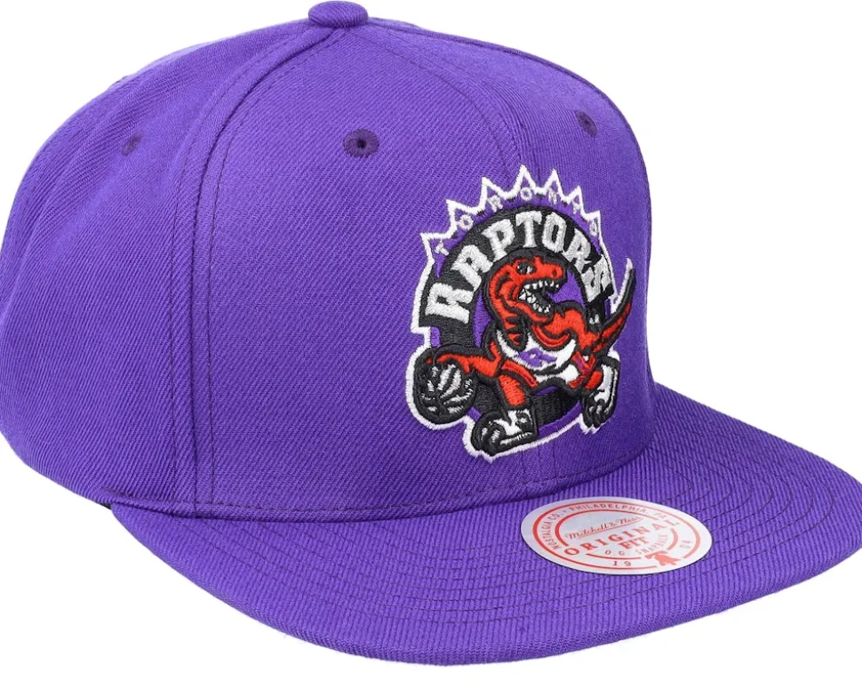 Toronto Raptors Team Ground 2.0 Purple Snapback - Mitchell & Ness