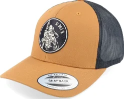 Tors Hammer Mjölner Caramel/black Trucker - Vikings