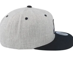 Tors Hammer Mjölner Heather Grey/Black Snapback - Vikings
