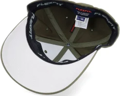 Tors Hammer Mjölner Olive Green Flexfit - Vikings