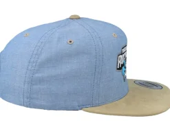 Toucan Rockstars Chambray Suede Blue/Beige Snapback - Iconic