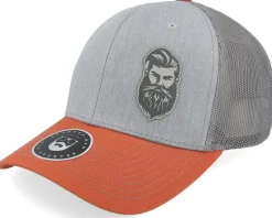 Tough Beard 112 Tri Heather Grey/Charcoal/Dark Trucker - Bearded Man