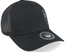 Tough Beard Retro Black Trucker - Bearded Man