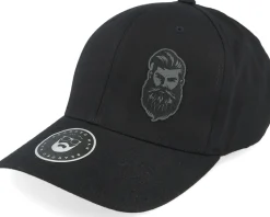 Tough Beard Wooly Combed Black Flexfit - Bearded Man