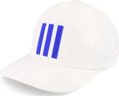 Tour 3 Stripe Prt White/Grey Adjustable - Adidas