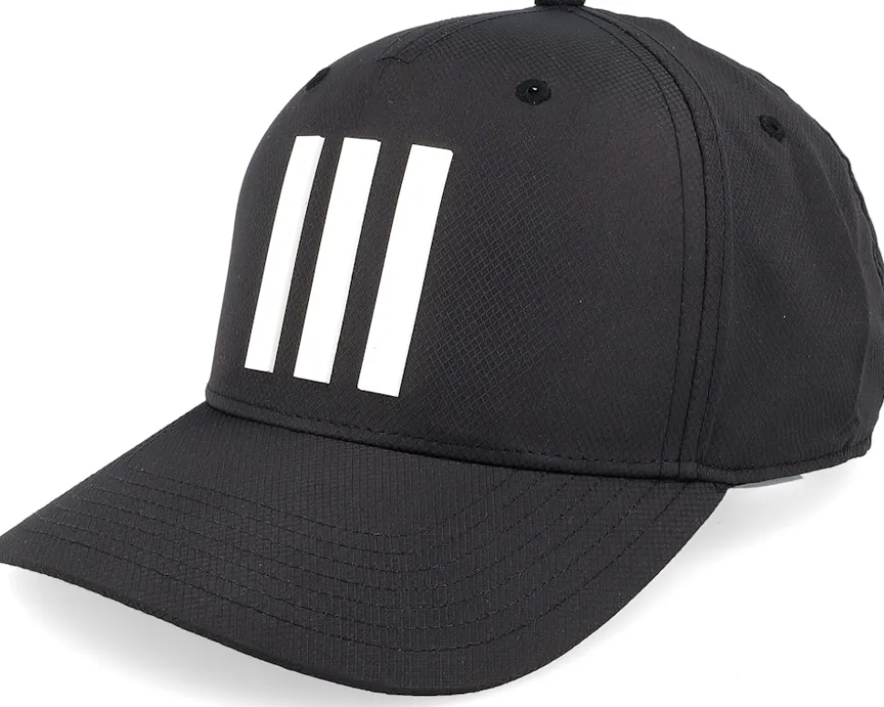 Tour Hat 3 Stripe Black Adjustable - Adidas