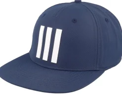 Tour Hat 3 Stripe Collegiate Navy Snapback - Adidas