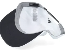 Tour Hat 3 Stripe White Adjustable - Adidas