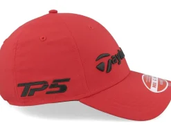 Tour Radar Hat Red Adjustable - Taylor Made