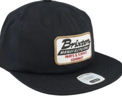 Township Black Snapback - Brixton