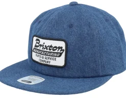 Township Denim Blue Snapback - Brixton