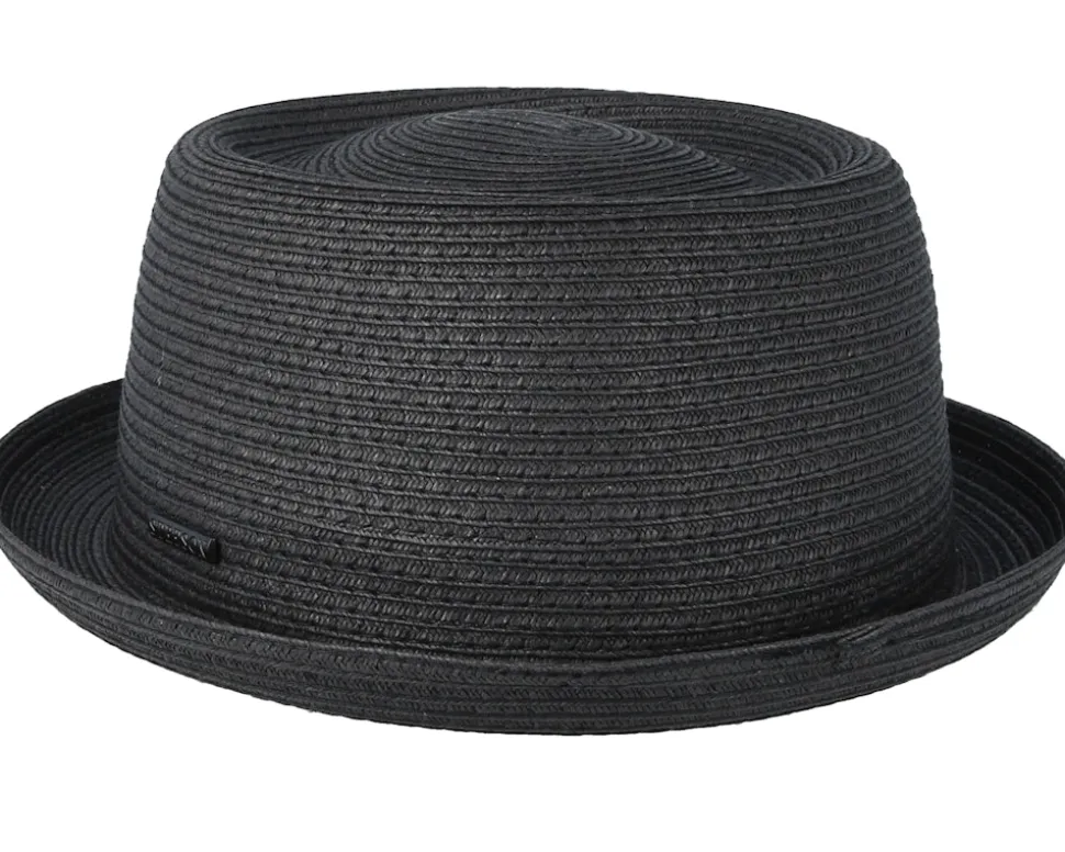 Toyo Black Porkpie - Stetson