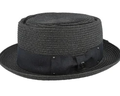 Toyo Braided Black Pork Pie - Jaxon & James