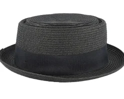 Toyo Braided Black Pork Pie - Jaxon & James