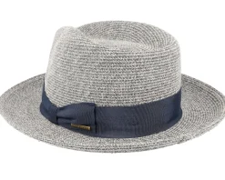 Toyo Grey/Blue Fedora - Stetson