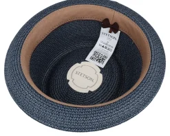Toyo Light Blue/Navy Pork Pie - Stetson