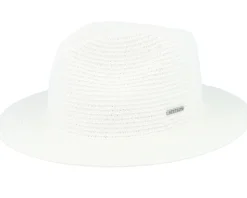 Toyo White Traveller Straw Hat - Stetson