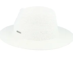 Toyo White Traveller Straw Hat - Stetson