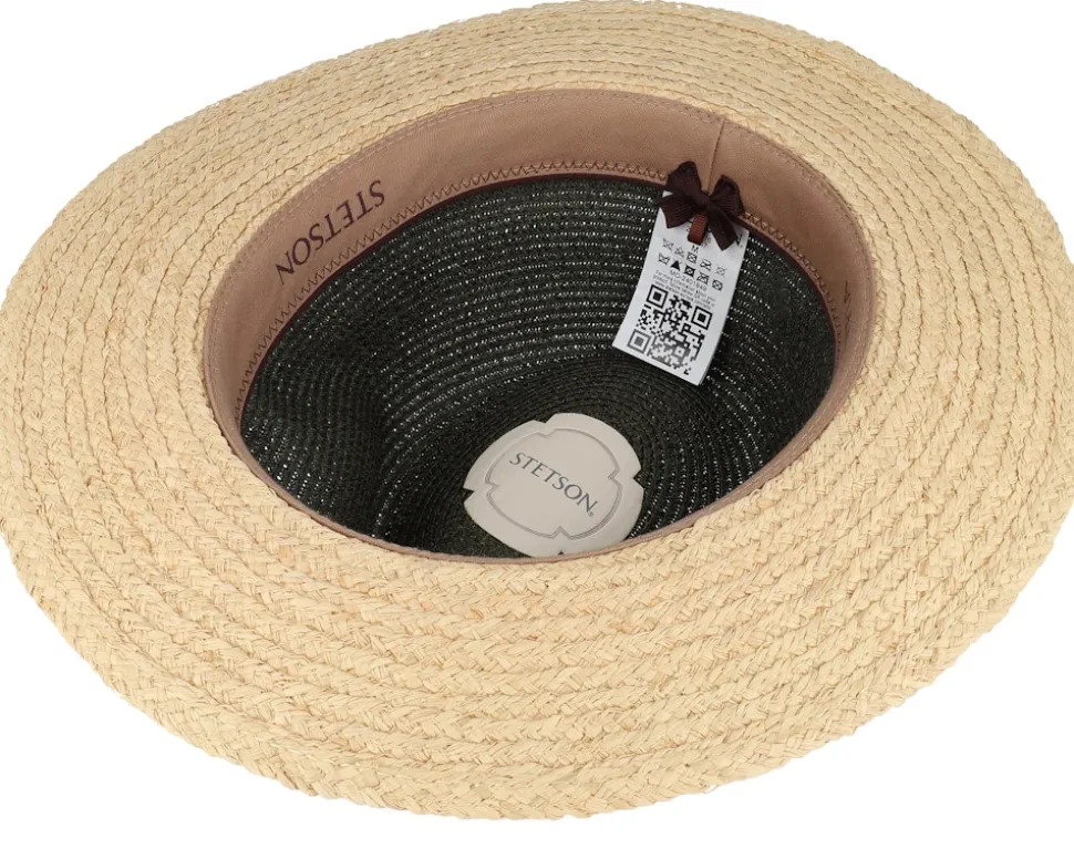 Toyo/Raffia Olive/Natural Traveller Straw Hat - Stetson