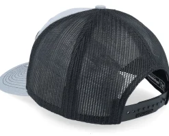 Tractor Black & White Patch Heather Grey/Black Trucker - Iconic