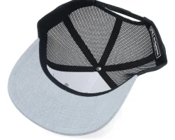 Tractor Black & White Patch Heather Grey/Black Trucker - Iconic