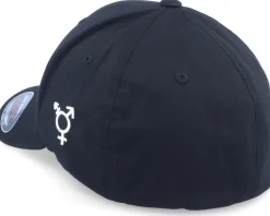 Transgender Symbol Side Black Flexfit - Iconic