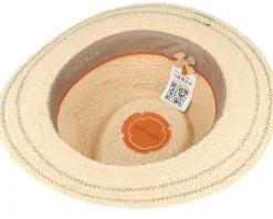 Traveller Raffia Beige/Denim Straw Hat - Stetson