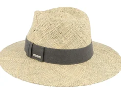 Traveller Seagrass Beige Straw Hat - Stetson