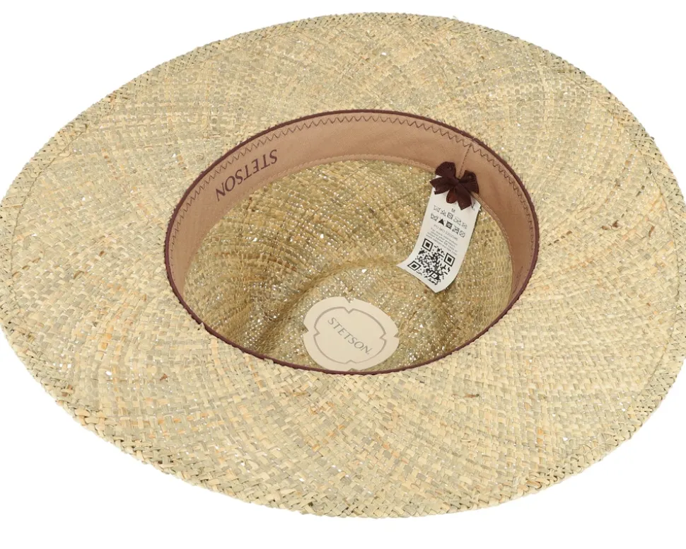 Traveller Seagrass Beige Straw Hat - Stetson