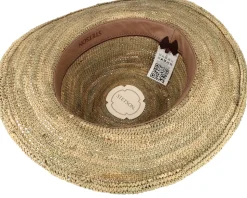 Traveller Seagrass Crochet Beige Straw Hat - Stetson