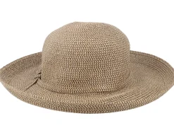Traveller Sun Hat Natural Straw Hat - Sur la tête