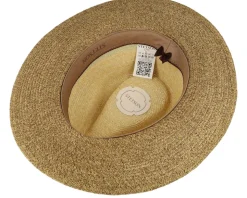 Traveller Toyo Beige/Brown Straw Hat - Stetson